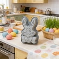 thumbnail image 7 of Gytml Silicone Bunny Cake Mold Baking Pan, Heat-Resistant Easter Bunny Shaped Cake Pan, Non-Stick Easy To Unmold 3D Rabbit Baking Molds For Easter Holiday Parties B-19cm, 7 of 7