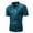 Blue, variant on ZZwxWA Men's Shiny Sequins Short Sleeve Party Shirt Slim Fit Nightclub Costume Tops Mens Lapel Neck Summer Tshirts