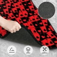thumbnail image 3 of Lsque Tapis de Sol Imprimé Cartes à Jouer 4 Pcs, Doublures en Caoutchouc Résistantes, Design Antidérapant, Protection Automobile Toutes Saisons, Véhicules, Voitures, Camions et SUV, 3 of 7