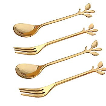 dessert fork and spoon