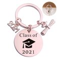 thumbnail image 2 of Porte-clés de Graduation en Acier Inoxydable Charme Cadeau de Graduation pour Diplômés, 2 of 10