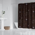 thumbnail image 2 of Gothic Shower Curtain Set - Dark Celestial Moon & Star Print, Mystical Cosmic Bath Decor, Waterproof Polyester 72"Wx72"L, Goth Aesthetic Gift, 2 of 5