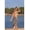 Brown Leopard, variant on Ekouaer Women's Sarongs Short Sheer Bikini Skirt Wrap Beach Pareo Chiffon Swimsuit Cover Up