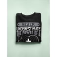 thumbnail image 3 of The Power Of A Physician Sweatshirt Men -Image by Shutterstock, Male x-Large, 3 of 4