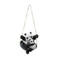 thumbnail image 2 of PANDA PANDA Sculpture Animal Decoración decoración decorativa Ornamento de resina Estatua de jardín para el patio del patio de la valla Casa de porche, 2 of 8