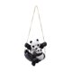thumbnail image 2 of Panda colgante de escultura de la escultura de animales Estatuas de jardín de homenaje lindo para el jardín de resina para el estanque patio al aire l, 2 of 9
