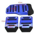 thumbnail image 6 of LNKOO 3pcs Nonslip Car Pedal Pads Auto Sports Gas Fuel Petrol Clutch Brake Pad Cover Foot Pedals Rest Plate Kits For MT(Manual Transmission) Car, 6 of 6