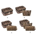 thumbnail image 3 of Bolsas de maquillaje Advancent Organizador de artículos de tocador Diseño de patrón de leopardo Tipo4, 3 of 6