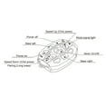 thumbnail image 3 of AQUOS Haswing 2.4G Remote Control, Only Compatible with Haswing 50700-V18, 50718D-V08, 50706-V03 Version Electric Trolling Motor - Not for GPS Motors and Other Models, 3 of 6