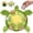 Turtle-Green, variant on MaoGoLan 7 Pcs Bulk Kitten Stuffed Animals Set, Cute Stuffed Cat Toys with a Cat Bed Plush