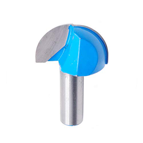 Rannb 2 Inch Core Box Router Bit 1/2 Inch Shank 2-Flute Cove Router Bit