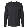 thumbnail image 4 of Tultex 202LS Fine Jersey Long Sleeve T-Shirt-Heather Graphite-S, 4 of 6