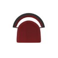 thumbnail image 3 of 861 Artemis 30" Swivel Bar Stool with Black Wrinkle Finish and Graph Ruby Seat and Back, 3 of 5