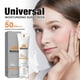thumbnail image 3 of SPF50+PA+++ Sunscreen Cream for Face, Refreshing Isolation Sun Screen Lotion Long Lasting Sweatproof Sun Block Cream for Outdoor, 3 of 5