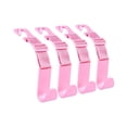 thumbnail image 2 of 4 ganchos para reposacabezas de coche, colgadores de almacenamiento, accesorios automotrices portátiles, fáciles de usar. Rosa, 2 of 8