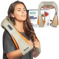 thumbnail image 1 of Shiatsu Neck and Back Massager with Soothing Heat - Electric Deep Tissue 3D Kneading Massage Pillow for Shoulder, Leg, Full Body Muscle Pain Relief - Car, Office, Home Use, 1 of 6