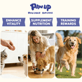 thumbnail image 4 of PAWUP Duck & Apple Dog Treats, Grain-Free Healthy Treats for Small Medium Large Dogs, Low Fat Training Treats with Real Fruit, 10.6oz, 4 of 9
