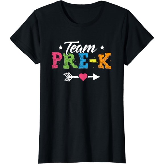 Team Pre-K Shirt PreSchool Teacher Student Back To School T-Shirt