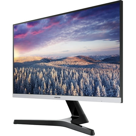 Samsung - 24" LED FHD AMD FreeSync Monitor with bezel-less design (HDMI, D-sub) - Black