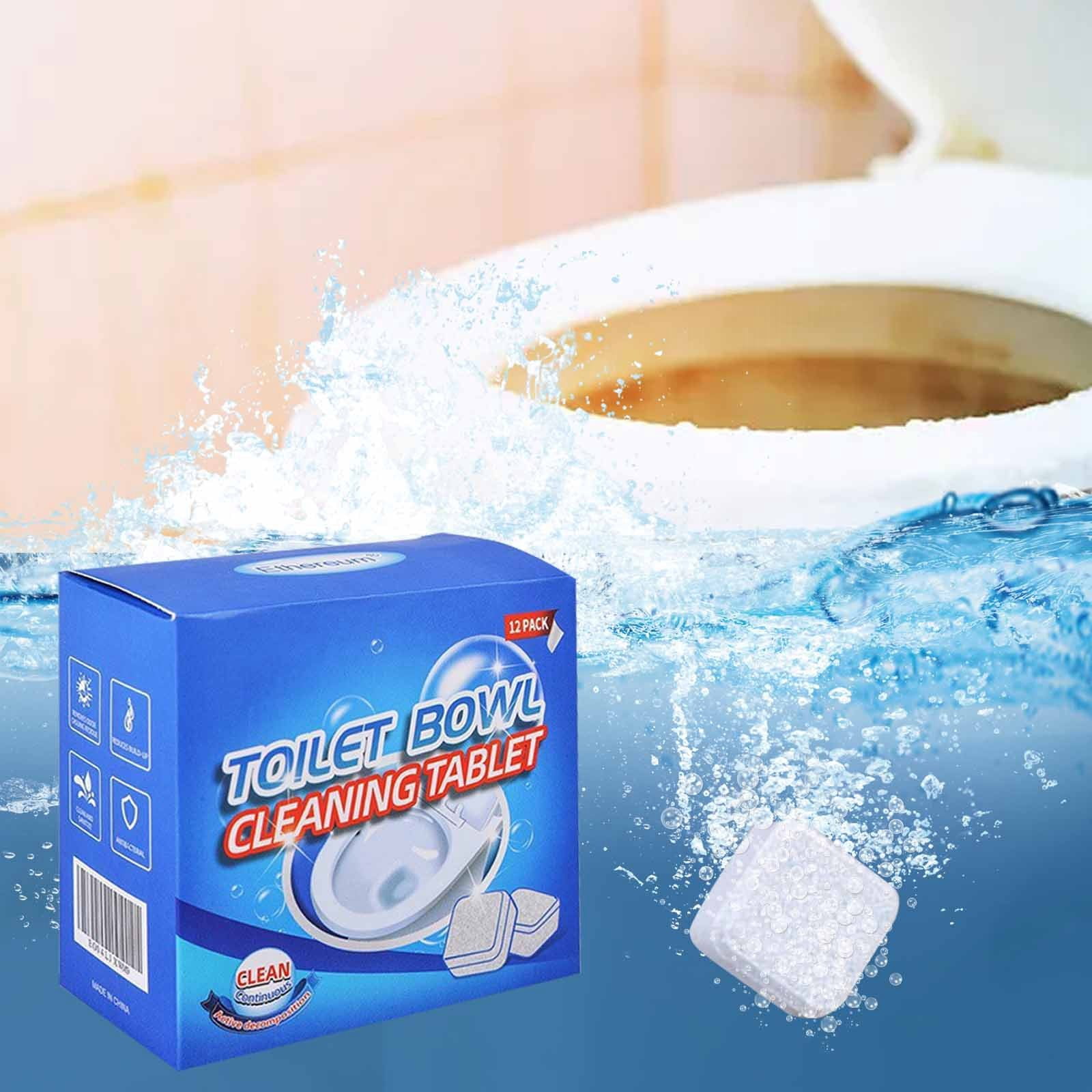 asddcavvf 12pcs Toilet Bowl Cleaner Active Tablets Toilet Bowl Cleaning Tablets Toilet Bowl Cleaning Tablets Deep Cleaning Toilet Bowl Cleaning Tablets Toilet Bowl Cleaner Grout And Tile Glue Be