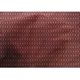 thumbnail image 4 of oneOone Coton Soie Rouge Foncé Tissu Diamant Forme Géométrique Robe Tissu Tissu Imprimé par la Cour 42 Pouces de Large, 4 of 4