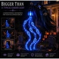 thumbnail image 4 of Grim Reaper Soul Harvester Stake with Spectral Silhouette & No Wires Solar Lights Outdoor for Halloween Graveyard, 4 of 6