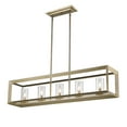 thumbnail image 3 of Golden Lighting Smyth 5-light Island Light in Natural White, 3 of 3