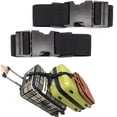 thumbnail image 1 of EcoNesxp 3 Luggage Pieces x Wide Black 2 Pieces 5 Inch, 1 of 5