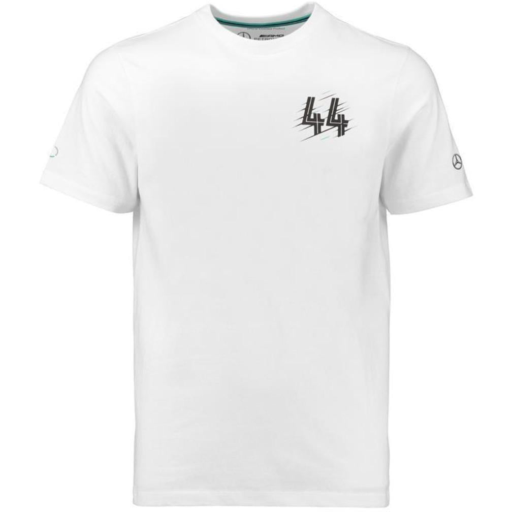 Lewis Hamilton 44 F1 Car Hamilton White logo t shirt long & short sleeve to 5XL 