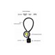 thumbnail image 2 of Compatible for LED Work Light Magnetic Base Flexible Gooseneck Lamp 220V 5W for Lathe Milling Drill Press Industri 2024 Walkbee 8370 B, 2 of 4