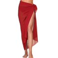 thumbnail image 1 of Paréo de Plage pour Femmes, Paréo Doux, Maillot de Bain, 1 of 5