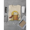 thumbnail image 3 of Oktoberfest Beer Mug W Sausage T-Shirt Men -Image by Shutterstock, Male Large, 3 of 4