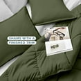 thumbnail image 5 of Bare Home Down Alternative Comforter Set - 3-Pieces - All Seasons - Queen, Cypress, 5 of 9