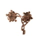 thumbnail image 5 of Plum Blossom Safety Broche Esmalte Rhinestones Brillante Exquisito Moda Moda Hacimiento Día de San Valentín Broches para mujer Joyería Regalo Inevent AP004717-00, 5 of 7