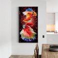 thumbnail image 1 of Cuadros Decorativos 40x80cm 5D DIY Diamond Painting Goldfish Full Round Kit Rhinestones Decoración para el hogar Ndcxsfigh  Nuevos Originales, 1 of 9