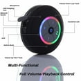 thumbnail image 3 of CNKOO Q9 Waterproof Wireless LED Hands-free Call TF Card Bluetooth-compatible Speaker with Sucker, 3 of 10