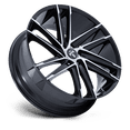 thumbnail image 2 of 26x10 DUB DC275 Blaze Gloss Black W/ Machined Face Wheel 6x135 (30mm), 2 of 3