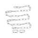 thumbnail image 5 of Cadenas duraderas para lámparas colgantes Yuyangstore reemplazo de cadenas de iluminación plata Cadena de iluminación, 5 of 8