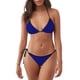 thumbnail image 1 of Fotbe Navy Traje de Baño para Mujer de Dos Piezas – Bikini Sexy de Tirantes Tipo Halter con Diseño Triangular, 1 of 6
