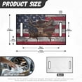 thumbnail image 7 of Whosucclay American Deer Art Easy Remove Golf Cart Seat Protector Breathable for Club Car Yamaha EZGO Icon, Elastic Golf Cart Seat Cover, 7 of 7