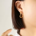 thumbnail image 4 of LYMAYTER Boucles d'Oreilles pour Femmes 1 Paire - Acier Géométrique, Multi - Formes, 4 of 7