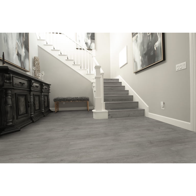 Xl Ashland Holcomb Gray 7.75 In. W X 48.75 In. L Rigid Core Click