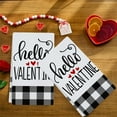thumbnail image 6 of Steadline Valentine's Day Kitchen Towel Set - Absorbent Dish Cloth with Holiday Pattern, Soft Polyester Tea Towel for Cooking and Baking, 6 of 7