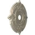 thumbnail image 2 of Ekena Millwork 22"OD x 3 1/2"ID x 1"P Attica Thermoformed PVC Ceiling Medallion (Fits Canopies up to 7 3/4"), Metallic Silver, 2 of 10