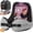 Moon, variant on ComfyNap® Versatile Travel Neck Pillow for Airplane [Patented], 9 Positions in 3 Techniques, Plane Pillow with Pure Memory Foam, Travel Pillow with HeadRest Flight Sleep, Travel Essential - Mercury