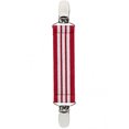 thumbnail image 1 of Elastic Scarf and Hat Clips Attacher with Extra Heavy Clips - Red Stripe, 1 of 1