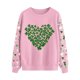 thumbnail image 2 of TaTaai St Patricks Day Sweatshirt Women Shamrock Long Sleeve Shirt Irish Festival Holiday Crewneck Causal Top Gift, 2 of 5