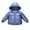 Blue, variant on Esaierr Boys Girls Winter Down cotton jacket Coats for Toddler Baby 9M-7Y Winter down Outerwear Kids Thickened Warm Hooded Down Jacket