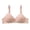 Beige, variant on Soft Cotton Wire-Free Bra for Middle-Aged Elderly Women Seamless Full Coverage Wireless Everyday Brassiere with Adjustable Straps Coffee L