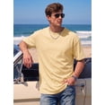 thumbnail image 3 of RICHCOIN T Shirts for Men Short Sleeve Crewneck Summer Casual Top Basic Loose Tees, 3 of 7